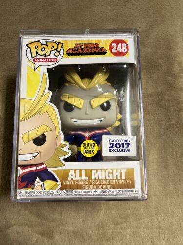 All Might Funimation Glow in the Dark Funko Pop retailer #248