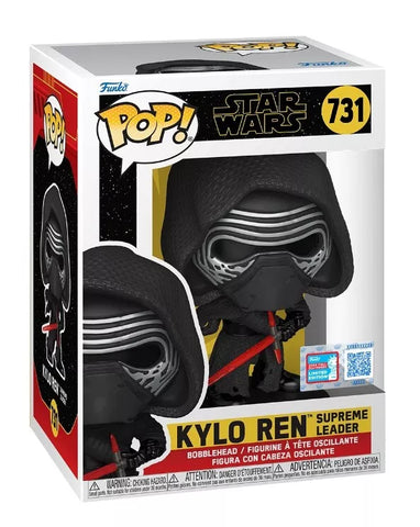 Funko Pop! Star Wars: The Force Awakens - Kylo Ren (Hooded) #731 [2024 NYCC Fall Convention Exclusive] *PREORDER*