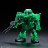 Gunpla - Zaku II [Cross Silhouette Frame Ver.] [Clear Color] Super Deformed (SD) Gunpla Limited Model Kit