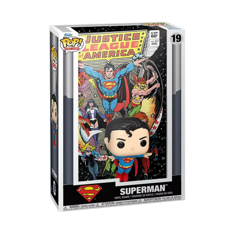 Funko Pop! DC: Superman - Justice League Of America Superman (Comic Cover) #19 [2025 TargetCon Exclusive] *PREORDER*