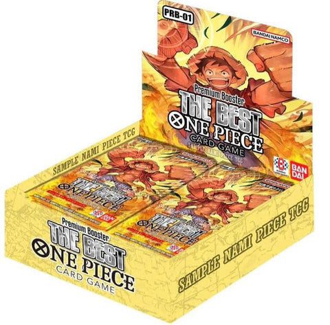 One Piece The Best English Booster Box PRB-01 FREE SHIPPING