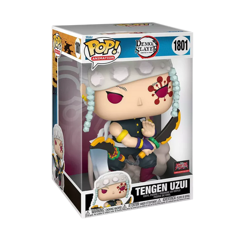 Funko Pop! Anime: Demon Slayer - Jumbo 10" Tengen Uzui #1801 [2025 TargetCon Exclusive] *PREORDER*