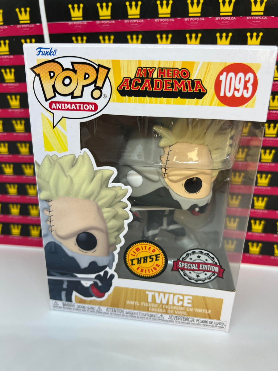 FUNKO POP! ANIMATION: MY HERO ACADEMIA TWICE #1093 **SPECIAL EDITION E ...