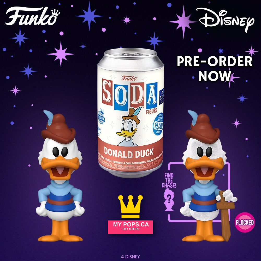 FUNKO SODA VINYL DISNEY DONALD DUCK SODA [D23 EXCLUSIVE] LIMITED 15,00 ...