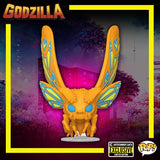 FUNKO POP! GODZILLA VS KONG BLACK LIGHT GODZILLA & MOTHRA #1347 [EXCLUSIVE]