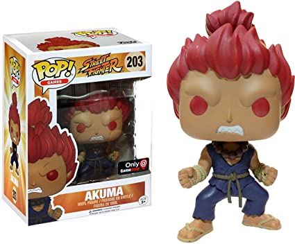 Funko Pop! Street Fighter Akuma GameStop Exclusive