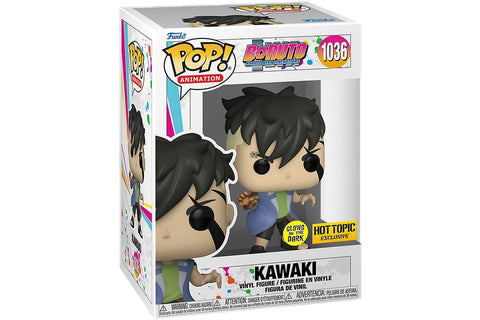 Funko Pop! Anime Boruto KAWAKI GLOW IN THE DARK HOT TOPIC