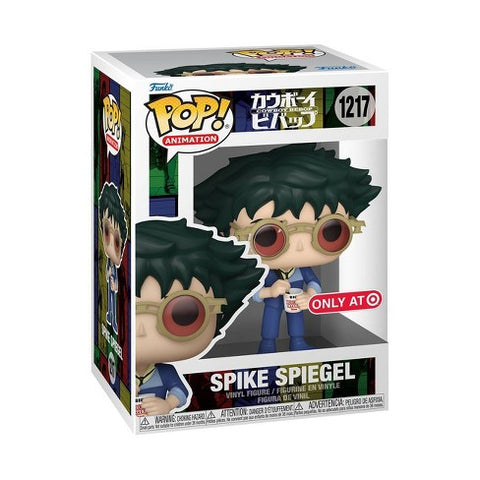 Funko Pop! Cowboy Bebop Spike Spiegel eating Noodles #1217 [TARGET EXCLUSIVE]