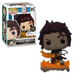 **CHASE & COMMON COMBO** FUNKO POP! ANIMATION: DEMON SLAYER - TANJIRO KAMADO [HINOKAMI KAGURA DANCE / BREATH OF THE SUN] **GALACTIC TOYS EXCLUSIVE** #874