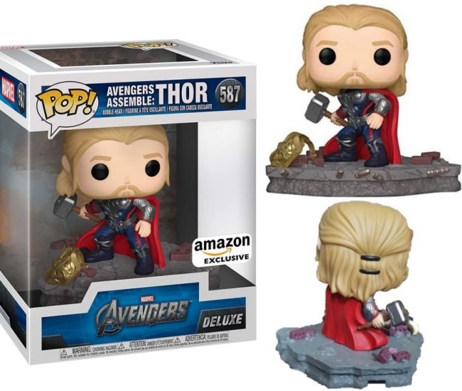 Funko Pop Avengers Assemble Amazon Exclusive cheapest Set of 6 Deluxe Pops