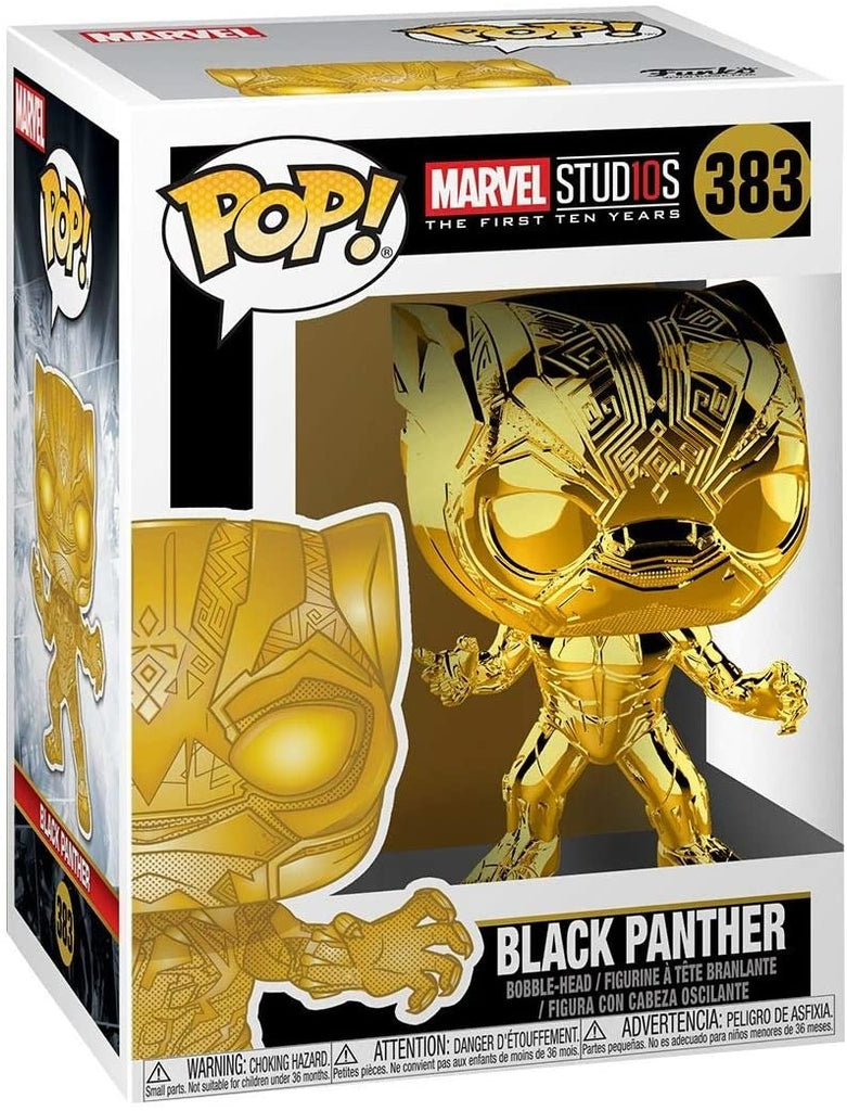 Black panther discount funko pop gold