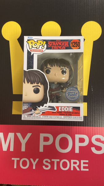 Eddie (With Guitar) Stranger Things Funko Pop online #1250