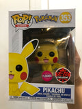 FUNKO POP! GAMES: POKEMON - PIKACHU [FLOCKED] **EB/GS EXCLUSIVE** #353